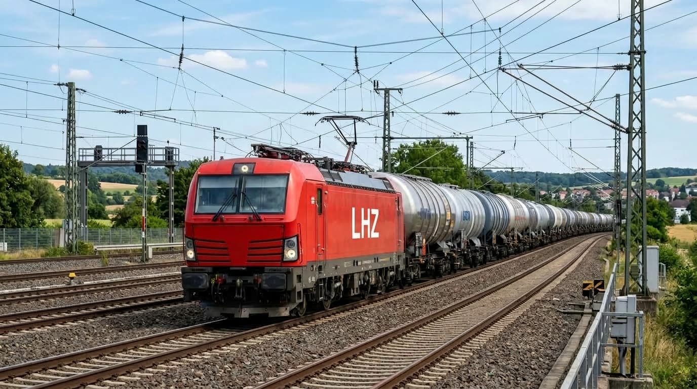 LHZ Shipping BV dedicated rail tanker wagons moving hazardous liquids across Europe